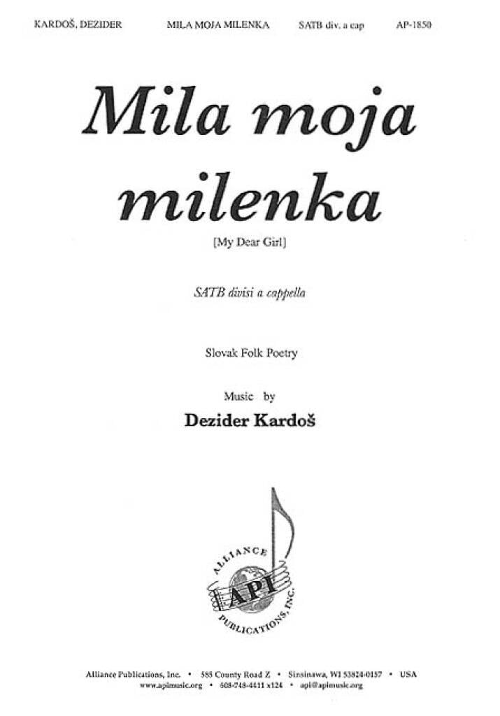 Mila, Moja Milenka